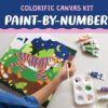 OOLY Colorific Canvas Paint By Number Kit
