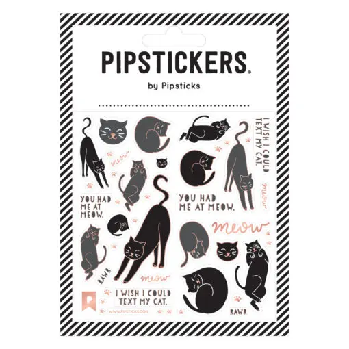 PIPSTICKERS Klistermärken You Hold Me at Meow