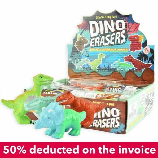 Radergummin Dinosaurie