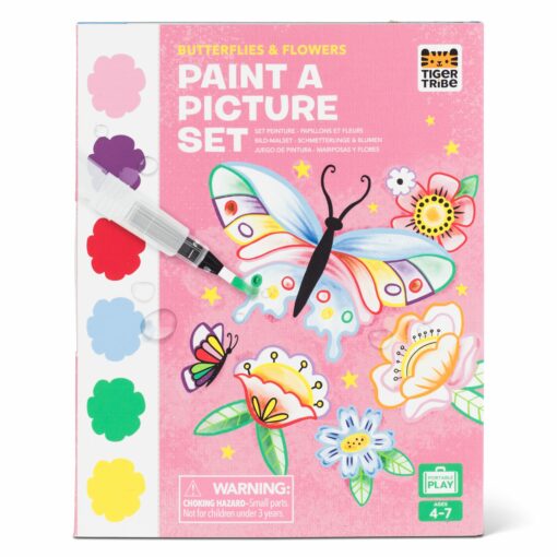 Paint A Picture Set – Fjärilar och blommor
