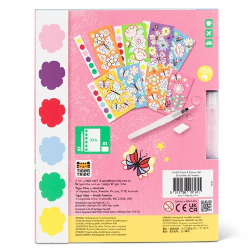 Paint A Picture Set – Fjärilar och blommor - Bild 6