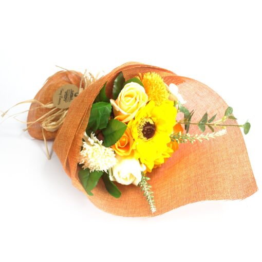 Tvålblommor Orange Bukett Stående