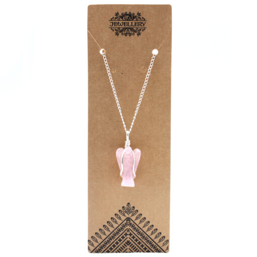 Kristaller Guardian Angel Pendant - Rose Quartz - Bild 2