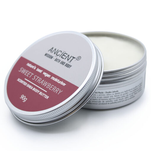 Ancient Wisdom Shea Body Butter - Sweet Strawberry - Bild 2