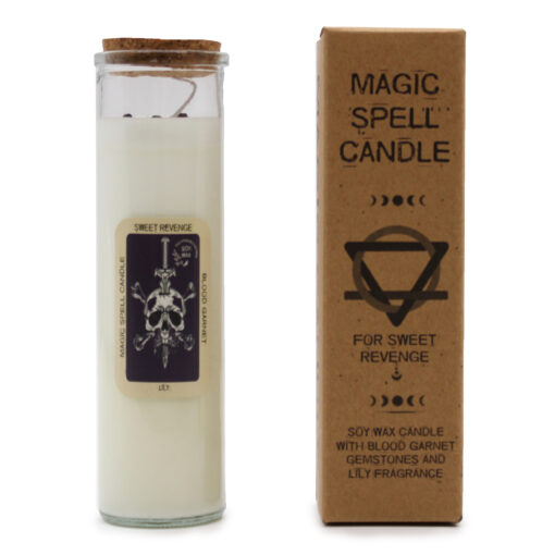 Doftljus Magic Spell Söta hämnd - Blood Garnet ädelstenar & Lily doft -  Sweet Revenge - Bild 4