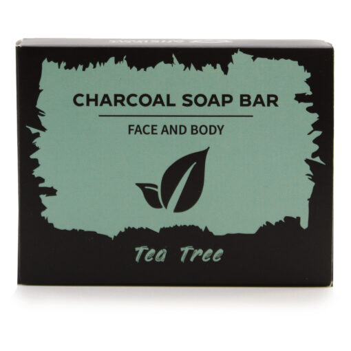 Ancient Wisdom Vegan Handgjord Charcoal Tvål - Tea Tree
