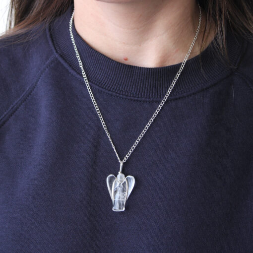 Kristaller Guardian Angel Pendant - Rock Quartz - Bild 2