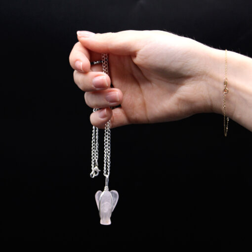 Kristaller Guardian Angel Pendant - Rose Quartz - Bild 3