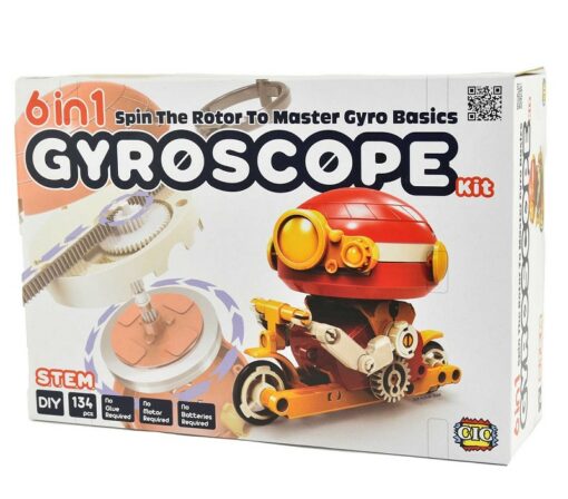 Gyroscope Science kit 6in1- 134 delar