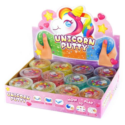 Unicorn Putty Glitter 7cm - Bild 2