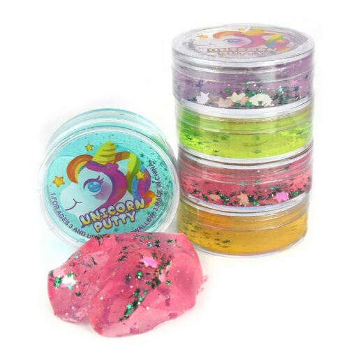 Unicorn Putty Glitter 7cm