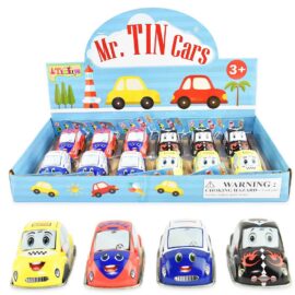 CAR TIN pb 4ass 8,5cm