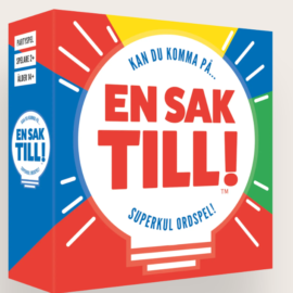 En sak till