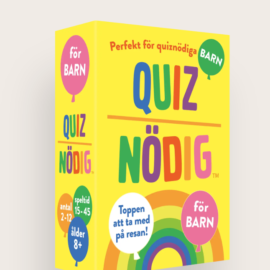 Sällskapsspel Quiznödig – Barn
