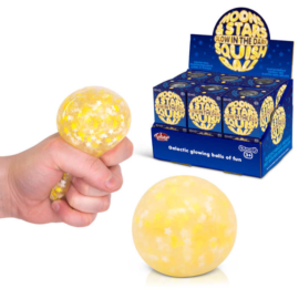 Scrunchems Moons and Stars Glow in the Dark Squish Ball