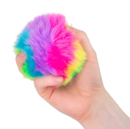 Scrunchems Furry Squish Ball Keychain - Bild 3