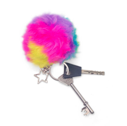 Scrunchems Furry Squish Ball Keychain - Bild 2