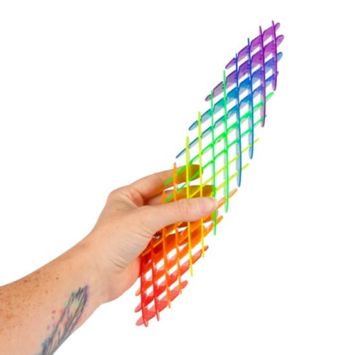 Rainbow Flexi Fidget – Klick Klack Leksak - Bild 3
