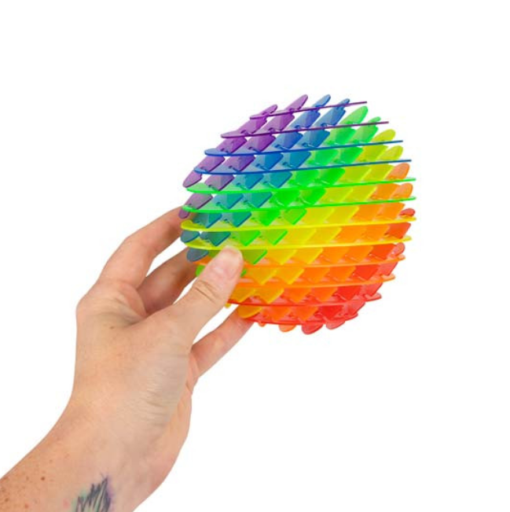 Rainbow Flexi Fidget – Klick Klack Leksak - Bild 4
