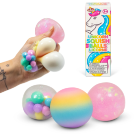 Unicorn 3pk Diddy Squish Balls